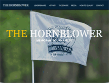 Tablet Screenshot of hornblowermemorial.com